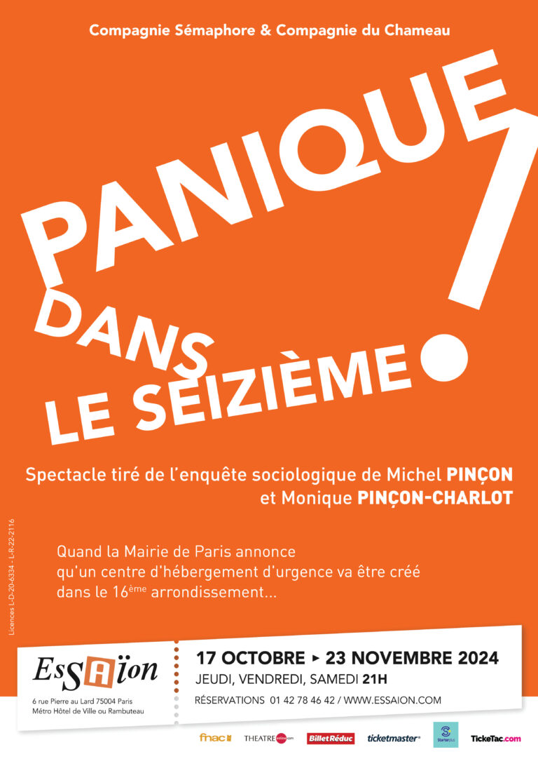 Panique dans le seizième – Théâtre de l’Essaïon