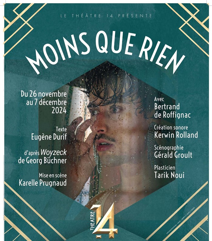 Moins que rien – Théâtre 14