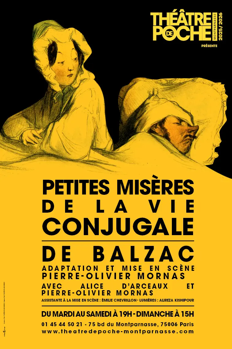 Petites misères de la vie conjugale – Théâtre de Poche