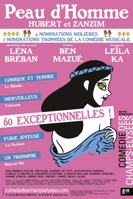 Peau d’homme – Comédie des champs Elysées ❤️