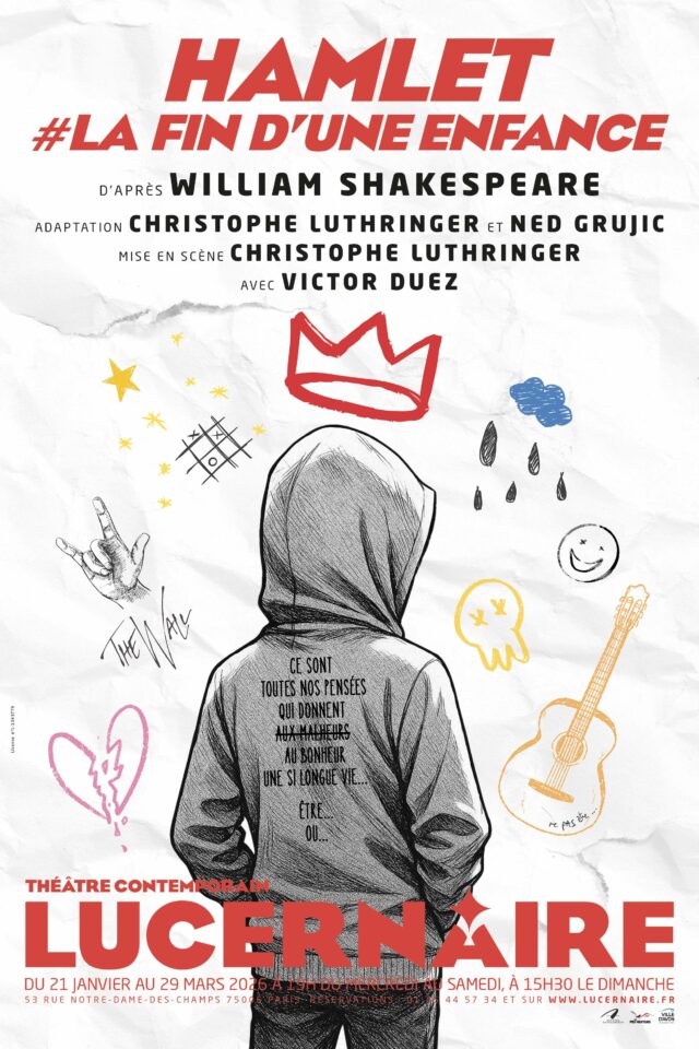 Hamlet, #la fin d’une enfance – Lucernaire ❤️