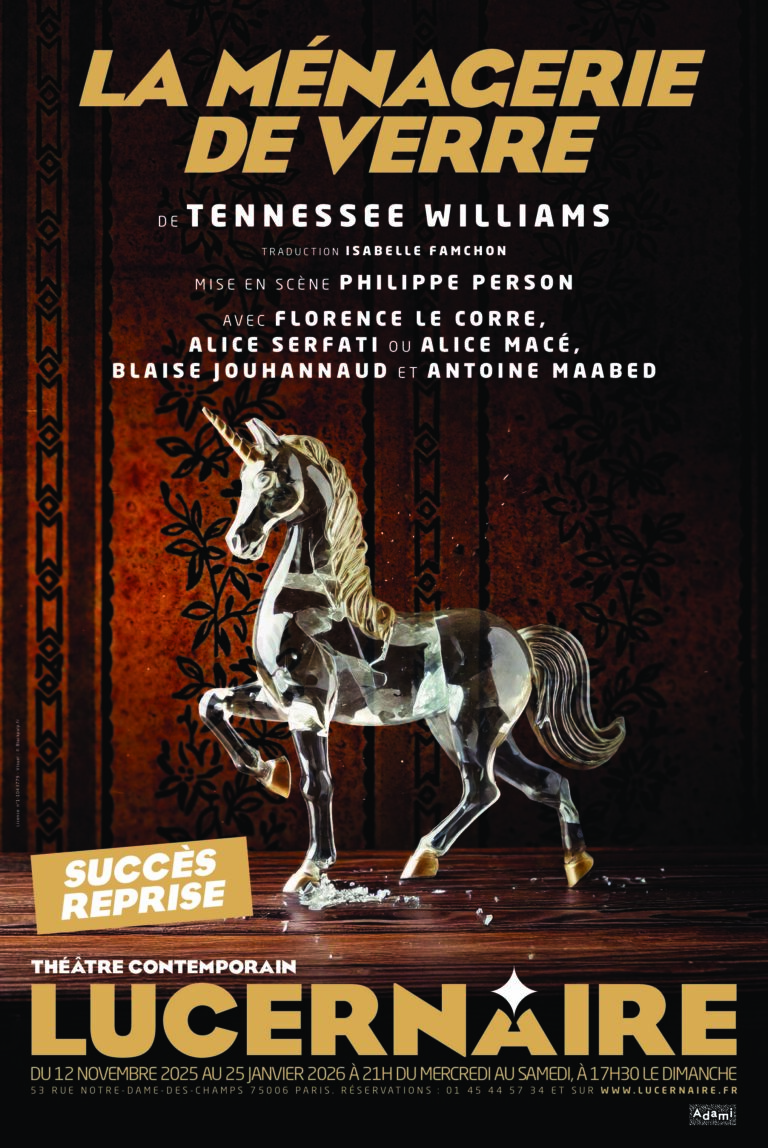 La ménagerie de verre – Le Lucernaire