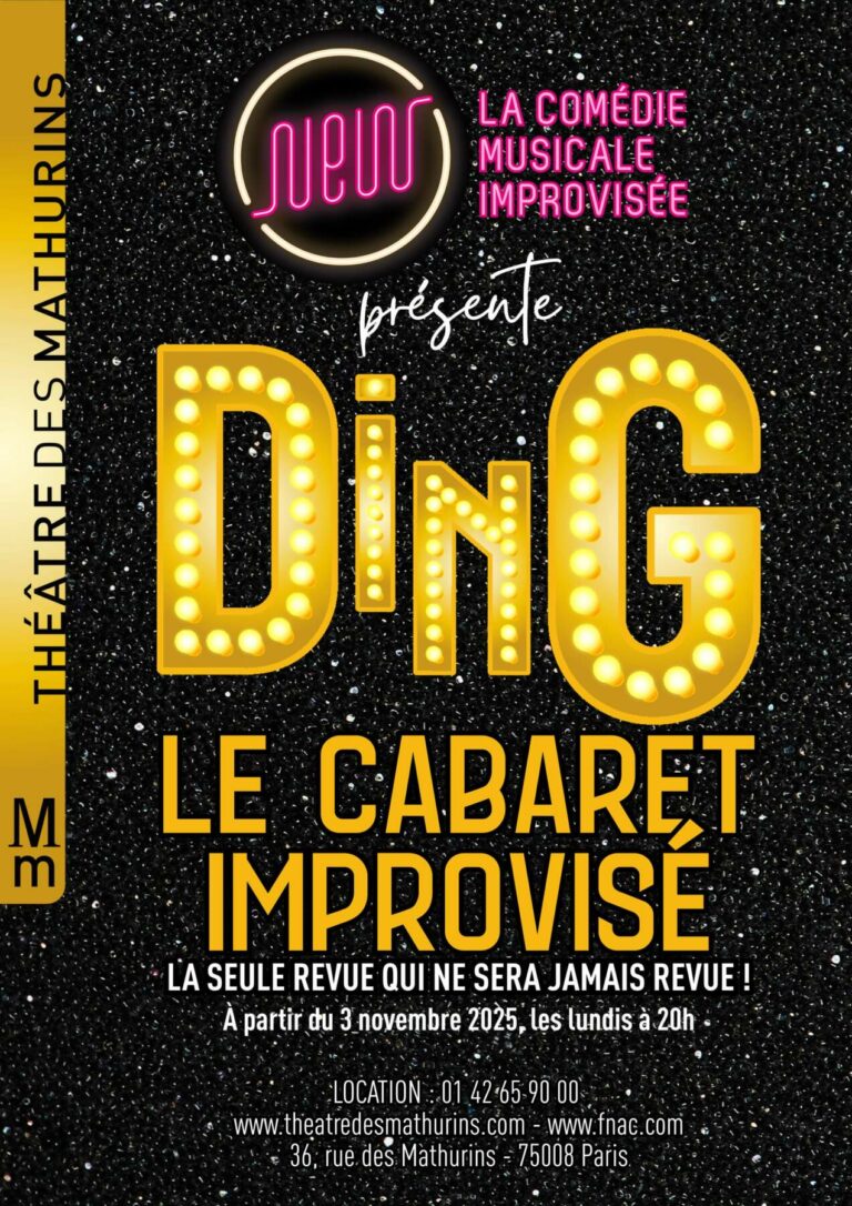 Ding – Théâtre des Mathurins ❤️❤️