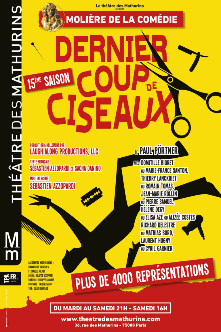 Dernier coup de ciseaux – Théâtre des Mathurins